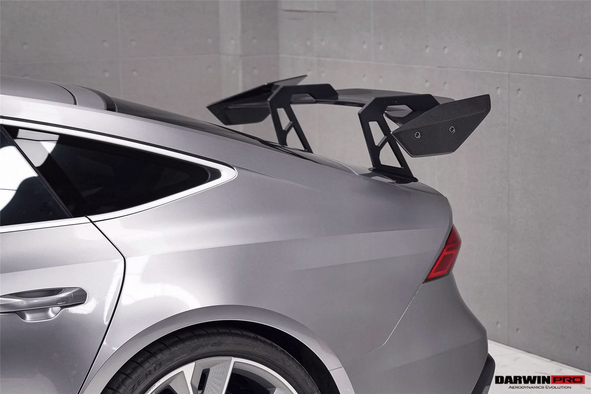DarwinPRO 2019-UP Audi RS7 A7 S7 C8 Quattro IMP Design  Carbon fiber Trunk Spoiler Wing