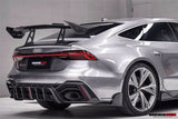 DarwinPRO 2019-UP Audi RS7 A7 S7 C8 Quattro IMP Design  Carbon fiber Trunk Spoiler Wing