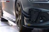 DarwinPRO 2020-2025 Audi S4 Avant B9.5 BKSS Style Carbon Fiber Front Bumper Canards