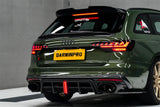 DarwinPRO 2017-2025 Audi S4 Avant  B9 B9.5 BKSS Style Carbon Fiber Roof Spoiler