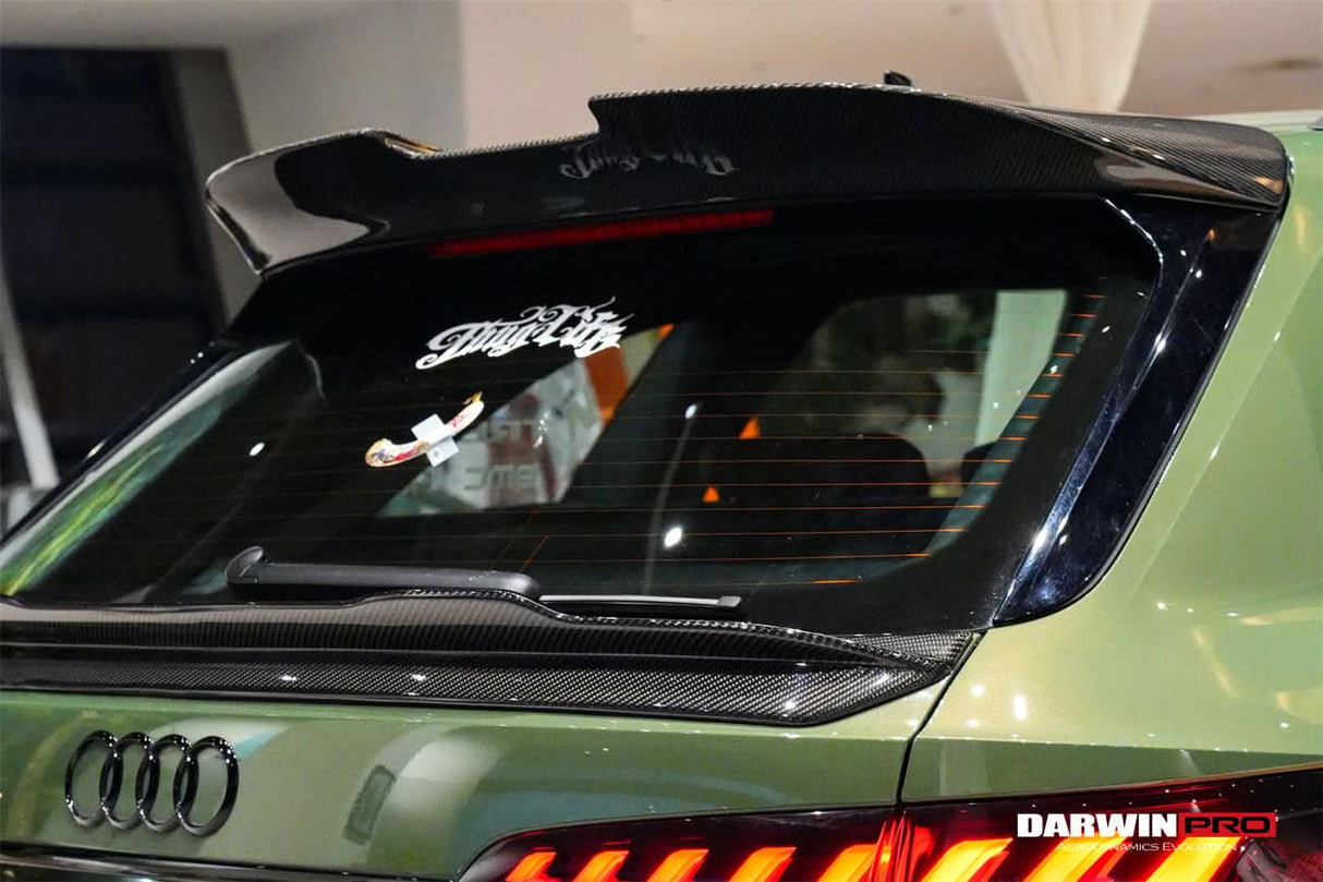 DarwinPRO 2017-2025 Audi S4 Avant B9 B9.5 BKSS style Carbon Fiber Trunk Spoiler