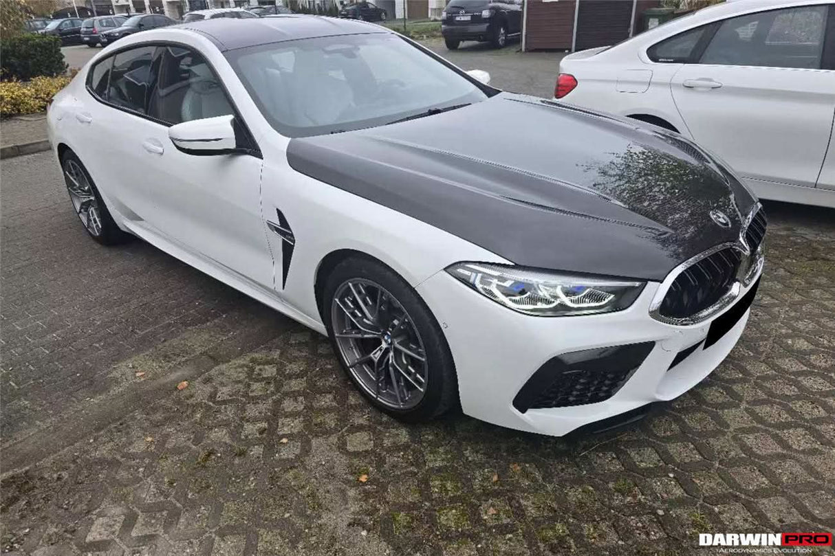 2018-2025 BMW M8 F91 F92 F93 8 Series G14 G15 G16 AD Style Autoclave Carbon Fiber Hood
