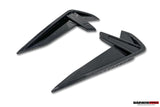2019-2025 BMW M8 F91 F92 F93 AD Style Autoclave Carbon Fiber Front Fender Vent Trims