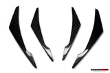 2019-2025 BMW M8 F91 F92 F93 AD Style Autoclave Carbon Fiber Front Bumper Canards