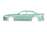 2019-2025 BMW M8 F93 8 Series G16 AD Style Autoclave Carbon Fiber Side Skirts