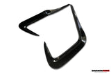 2019-2025 BMW M8 F93 AD Style Autoclave Carbon Fiber Rear Bumper Side Vent Trims