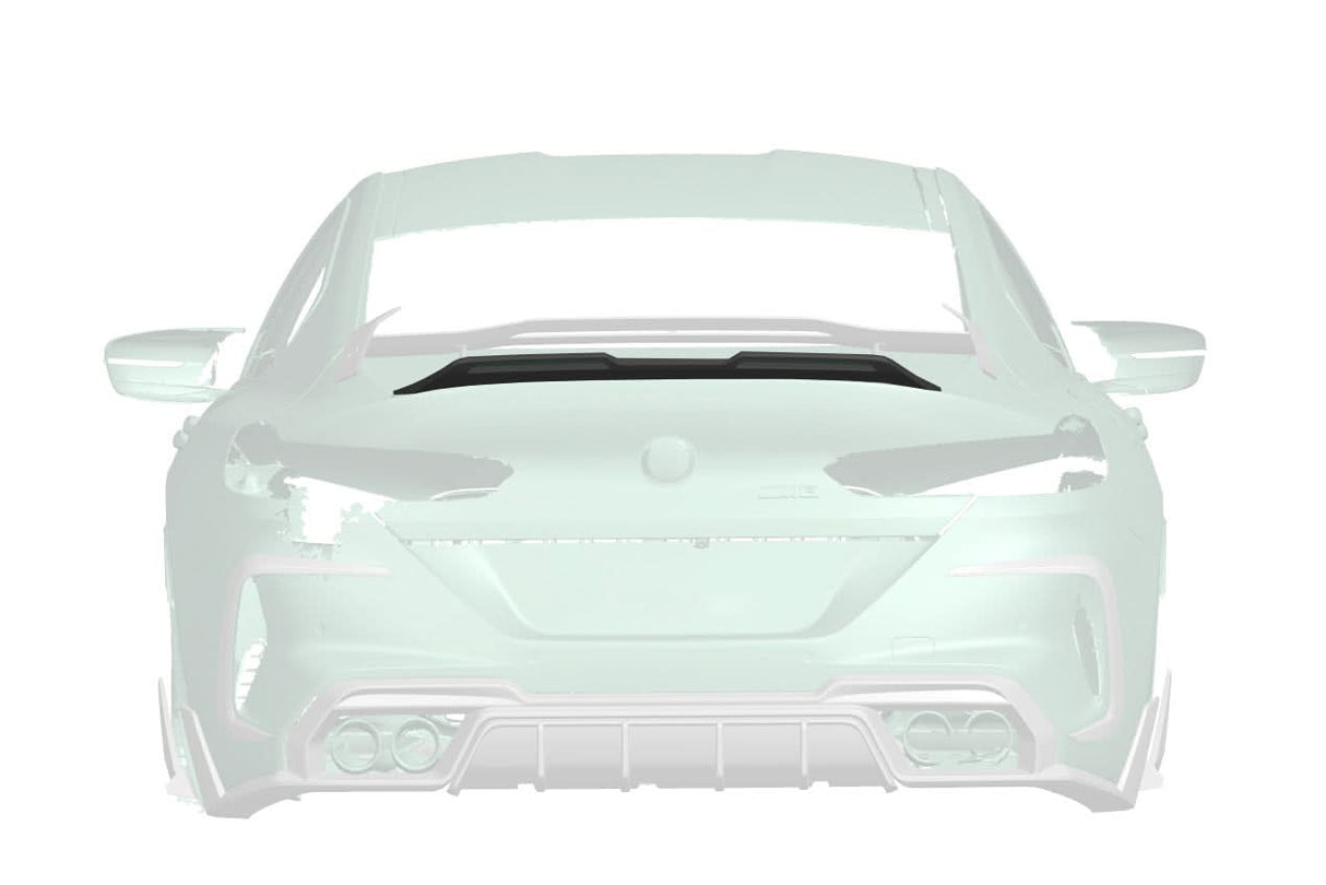 2019-2025 BMW M8 F93 8 Series G16 AD Style Autoclave Carbon Fiber Trunk Spoiler