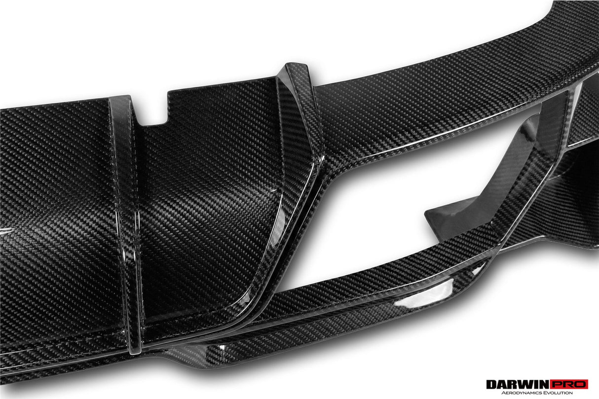 2019-2025 BMW M8 F91 F92 F93 AD Style Autoclave Carbon Fiber Rear Diffuser