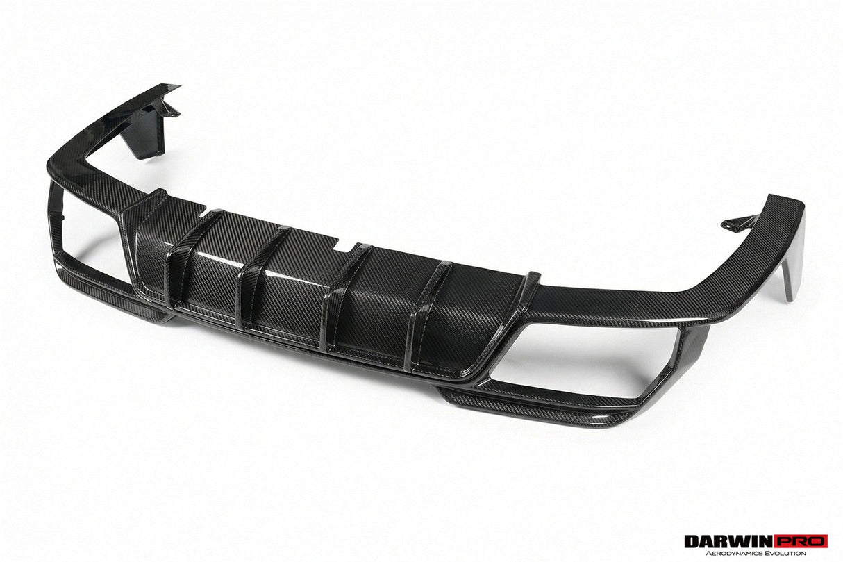2019-2025 BMW M8 F91 F92 F93 AD Style Autoclave Carbon Fiber Rear Diffuser