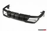 2019-2025 BMW M8 F91 F92 F93 AD Style Autoclave Carbon Fiber Rear Diffuser