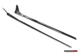 2019-2025 BMW M8 F93 8 Series G16 AD Style Autoclave Carbon Fiber Side Skirts