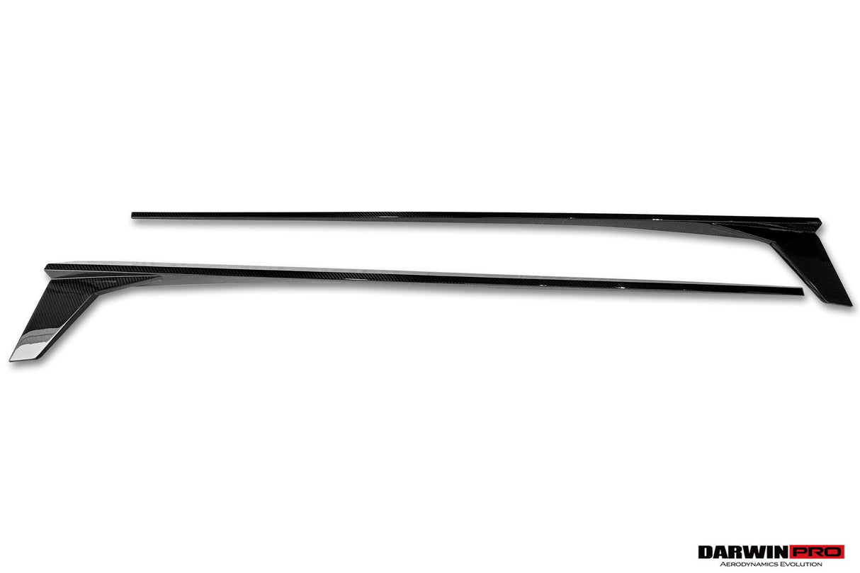 2019-2025 BMW M8 F93 8 Series G16 AD Style Autoclave Carbon Fiber Side Skirts