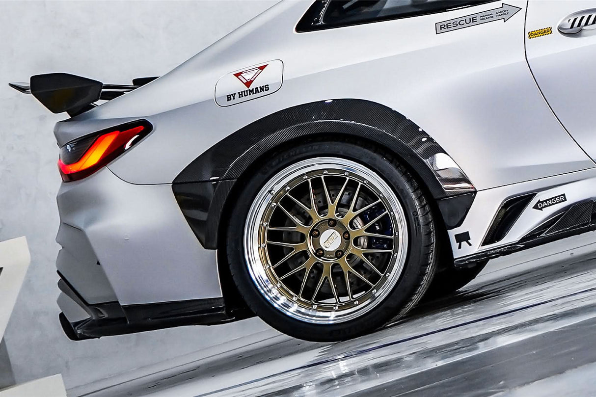 2021-UP BMW M4 G82 Coupe BKSSII Style Wide Fender Flares