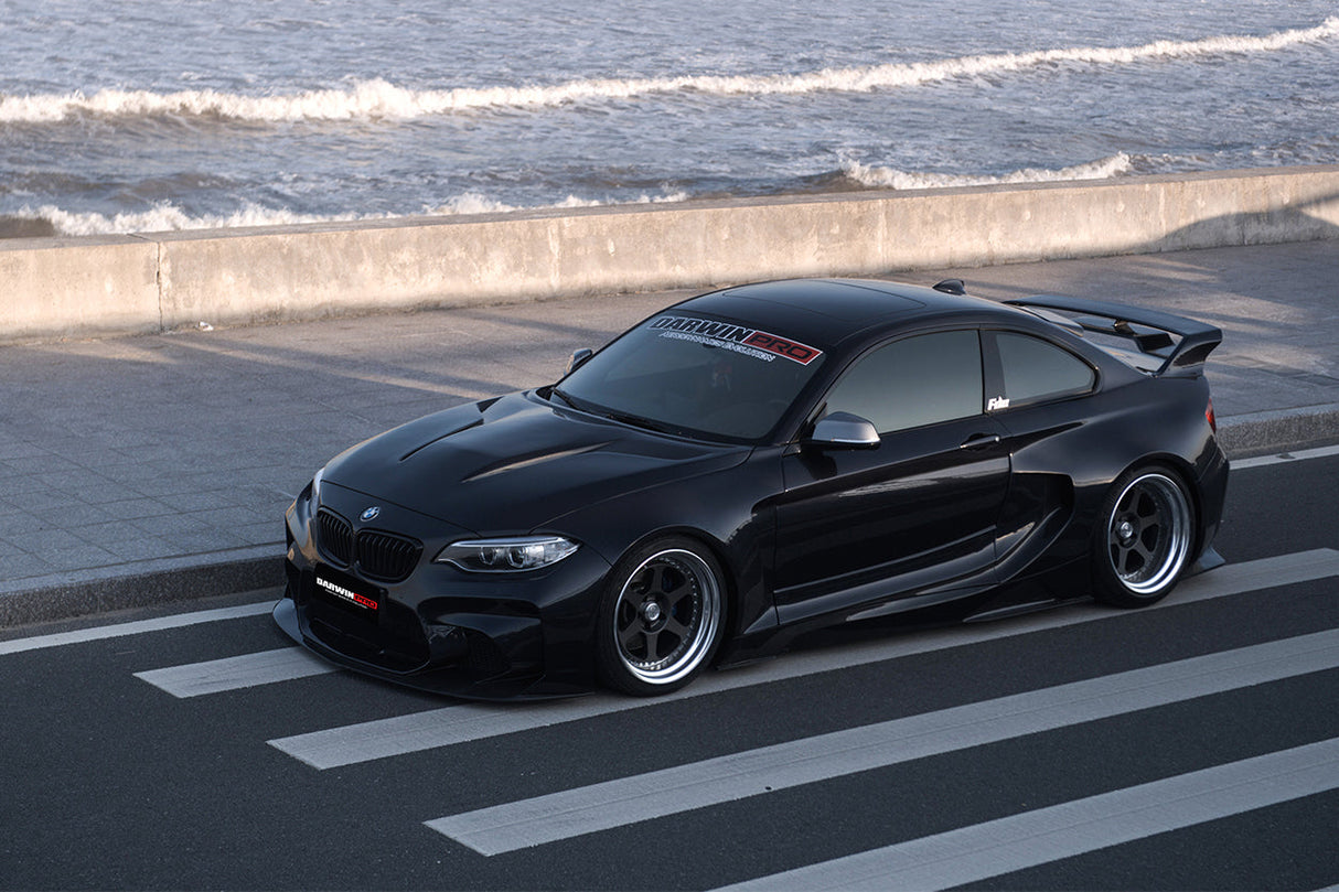 2016-2020 BMW M2 F87 VR Style Partial Carbon Fiber Wide Full Body kit