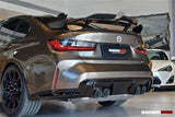 2021-UP BMW M3 G80 3 Series G20 M4 G82 4 Series G22 BKSSII Style Carbon Fiber Trunk Wing With Aluminum Slloy Wing Legs