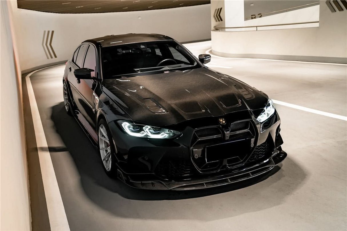 2021-UP BMW M3 G80 M4 G82 G83 BKSS Style Carbon Fiber Front Lip