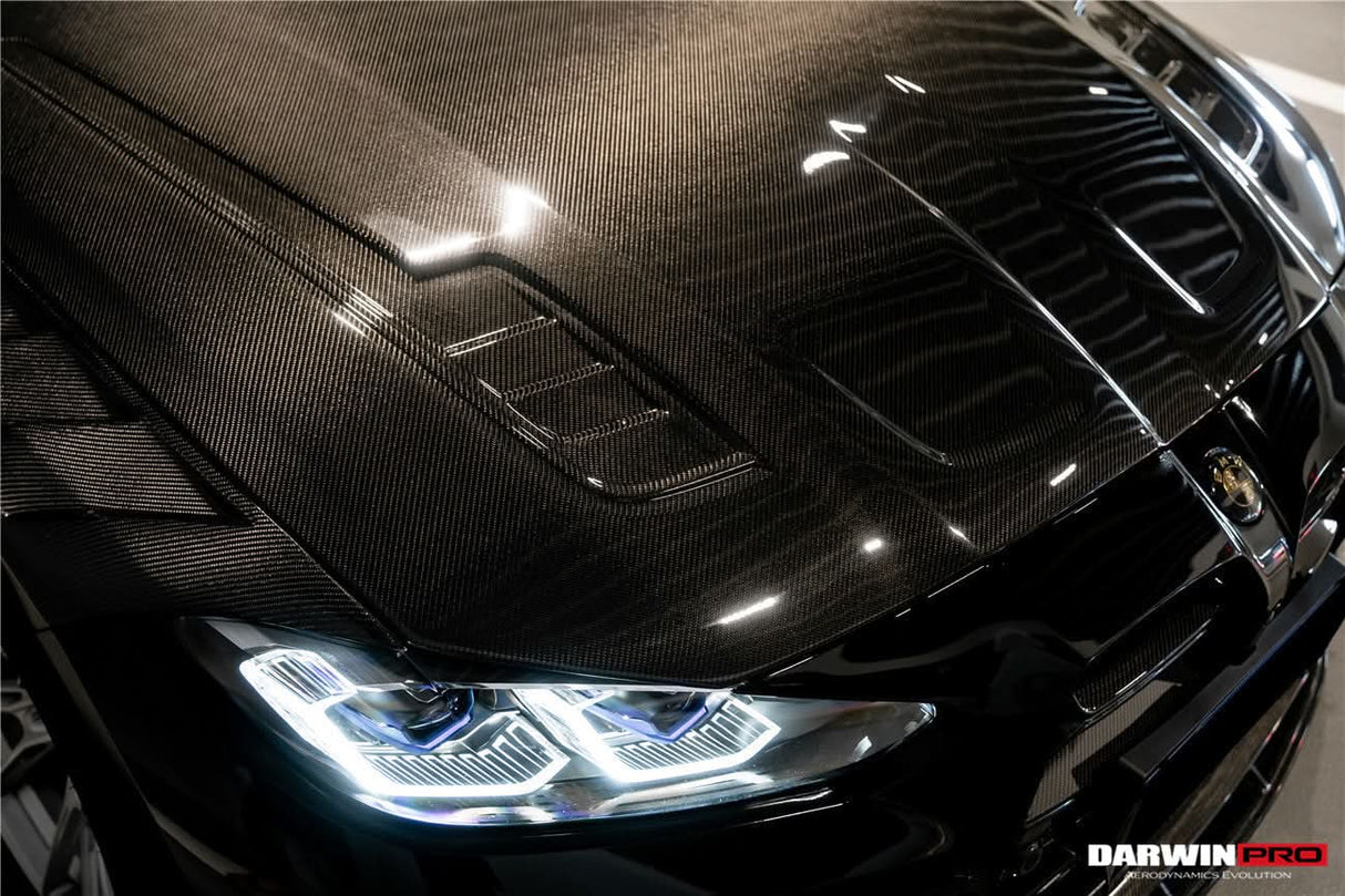 2021-UP BMW M3 G80 G81 M4 G82 G83 BKSSII Style Carbon Fiber Hood