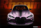 2021-UP BMW M3 G80 G81 BKSSII Style Front Bumper and Front Fender and Side Skirts