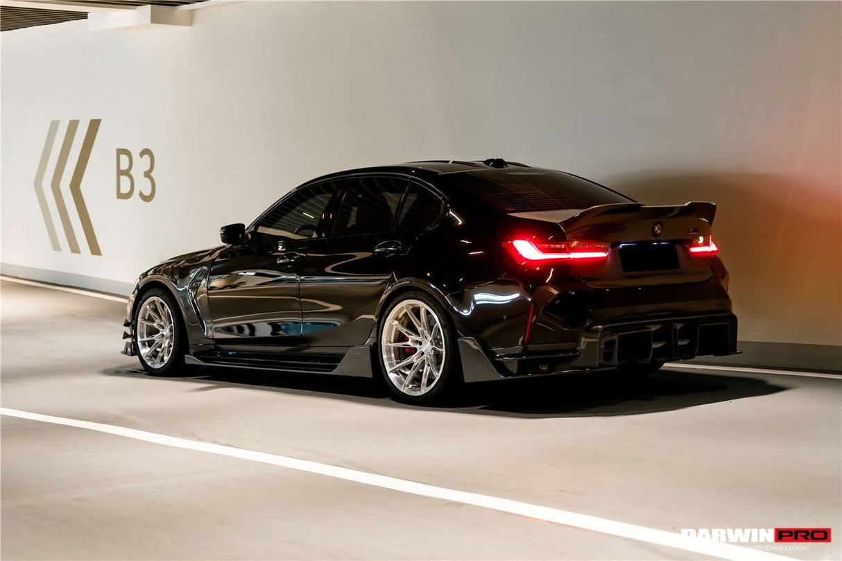 DarwinPRO 2019-UP BMW M3 G80 G20 3 Series BKSS Style Carbon Fiber Trunk