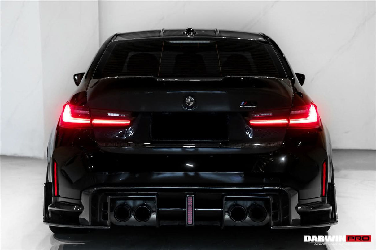 2021-UP BMW M3 G80 BKSS Style Carbon Fiber Rear Diffuser