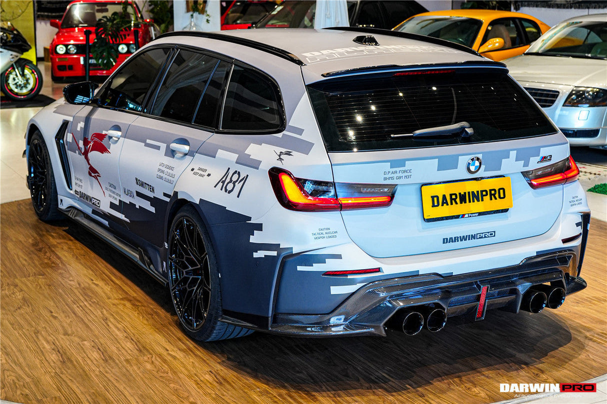 2021-UP BMW M3 G81 Partial Carbon Fiber Full Body Kit DarwinPRO (BKSSII Design)