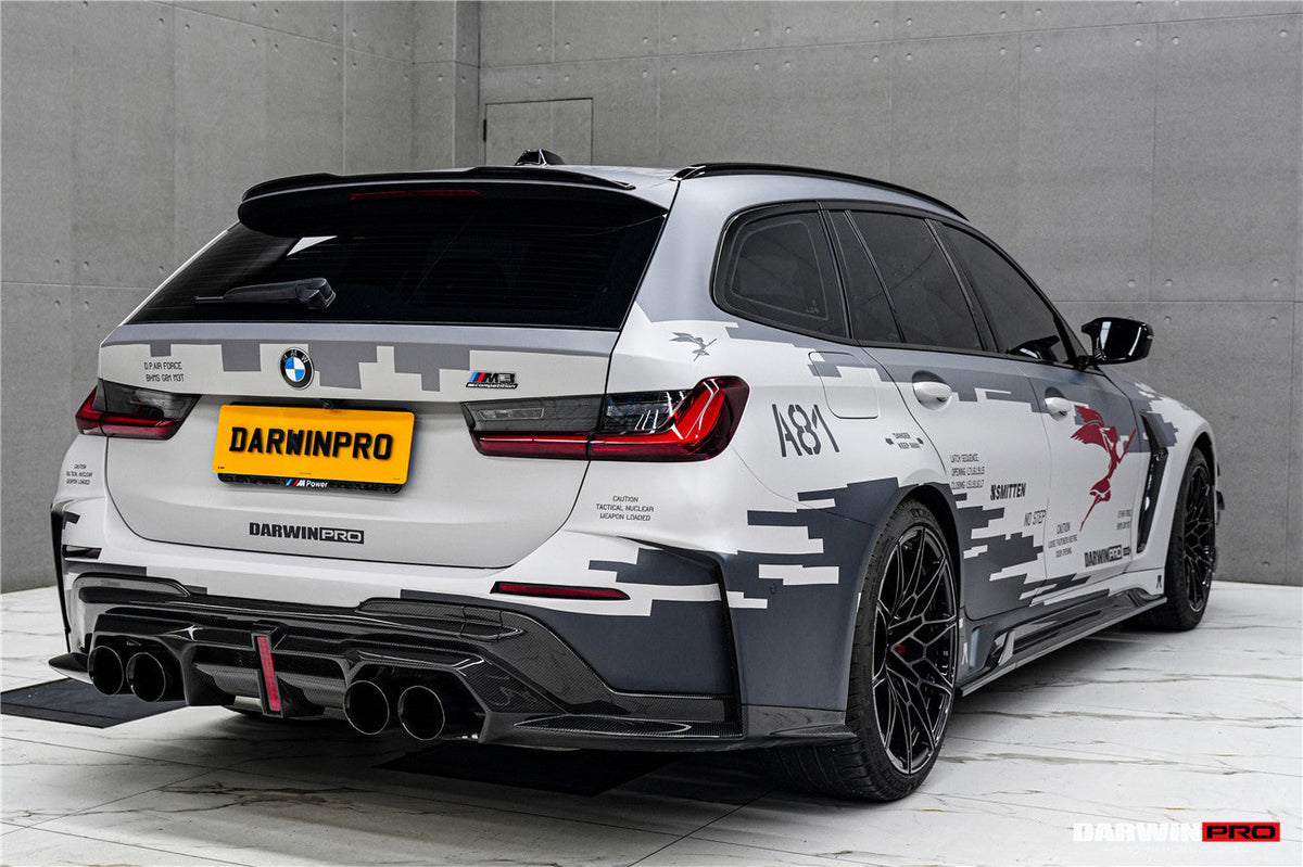 2021-UP BMW M3 G81 Partial Carbon Fiber Full Body Kit DarwinPRO (BKSSII Design)