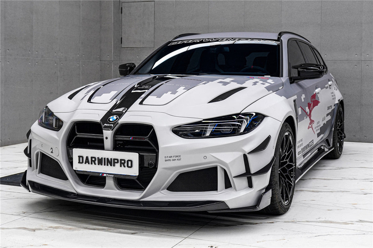 2021-UP BMW M3 G81 Partial Carbon Fiber Full Body Kit DarwinPRO (BKSSII Design)