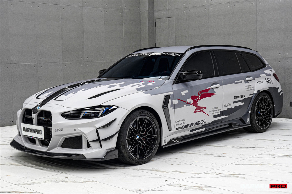 2021-UP BMW M3 G81 Partial Carbon Fiber Full Body Kit DarwinPRO (BKSSII Design)
