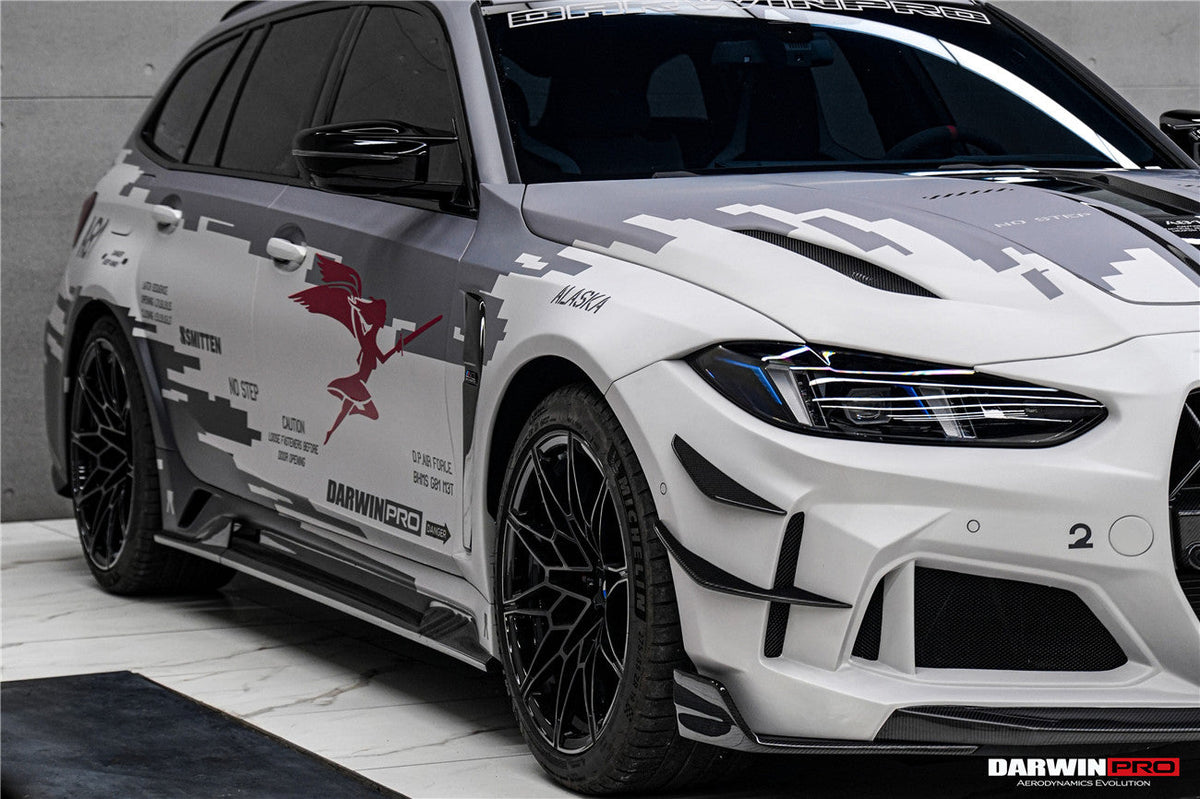 2021-UP BMW M3 G81 Partial Carbon Fiber Full Body Kit DarwinPRO (BKSSII Design)