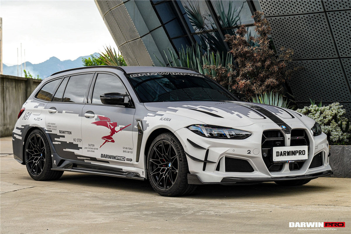 2021-UP BMW M3 G81 Partial Carbon Fiber Full Body Kit DarwinPRO (BKSSII Design)