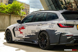 2021-UP BMW M3 G81 Partial Carbon Fiber Full Body Kit DarwinPRO (BKSSII Design)