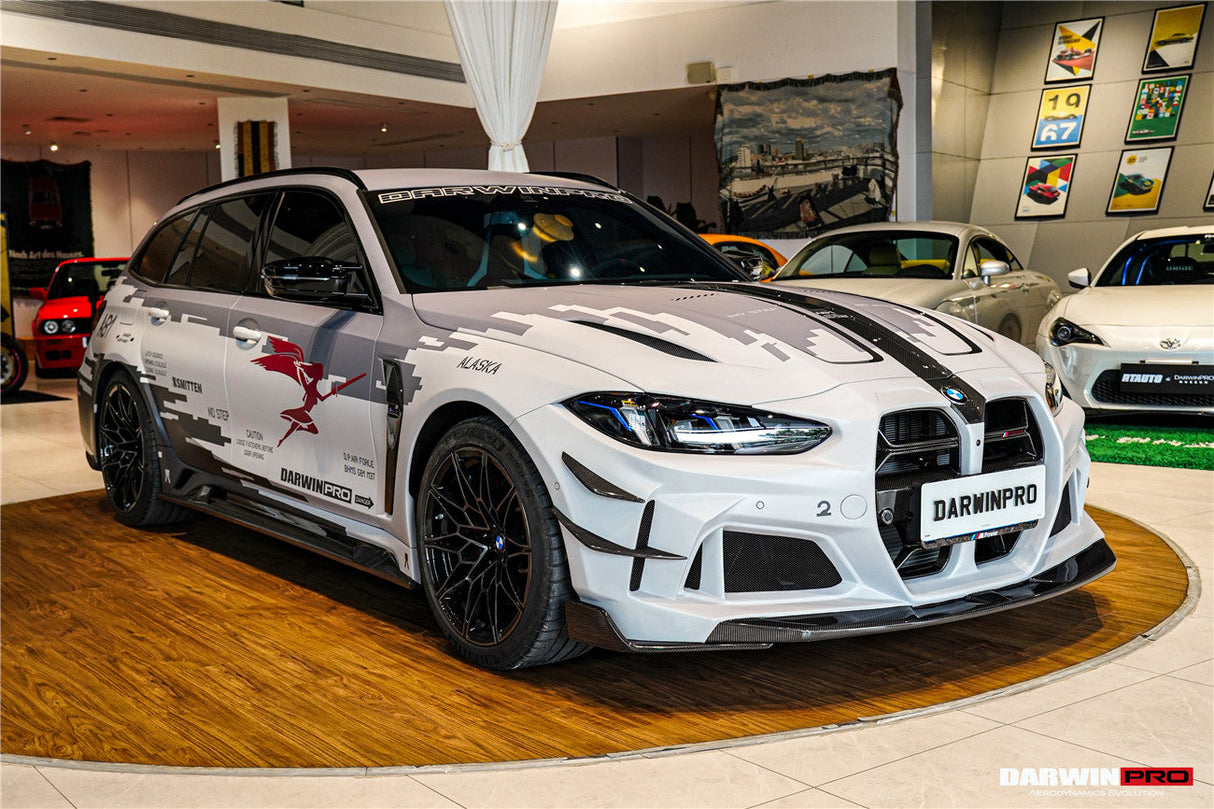 2021-UP BMW M3 G81 Partial Carbon Fiber Full Body Kit DarwinPRO (BKSSII Design)