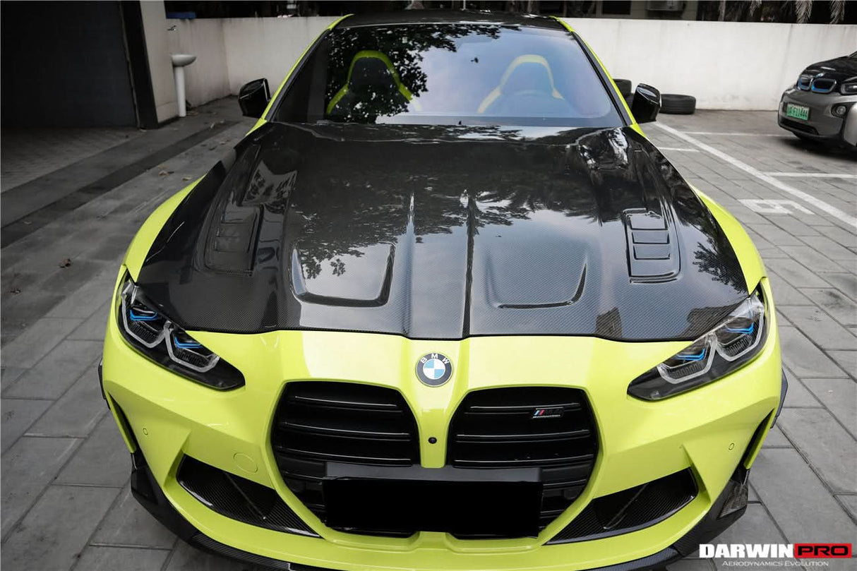 2021-UP BMW M3 G80 G81 M4 G82 G83 BKSSII Style Carbon Fiber Hood