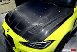 2021-UP BMW M3 G80 G81 M4 G82 G83 BKSSII Style Carbon Fiber Hood