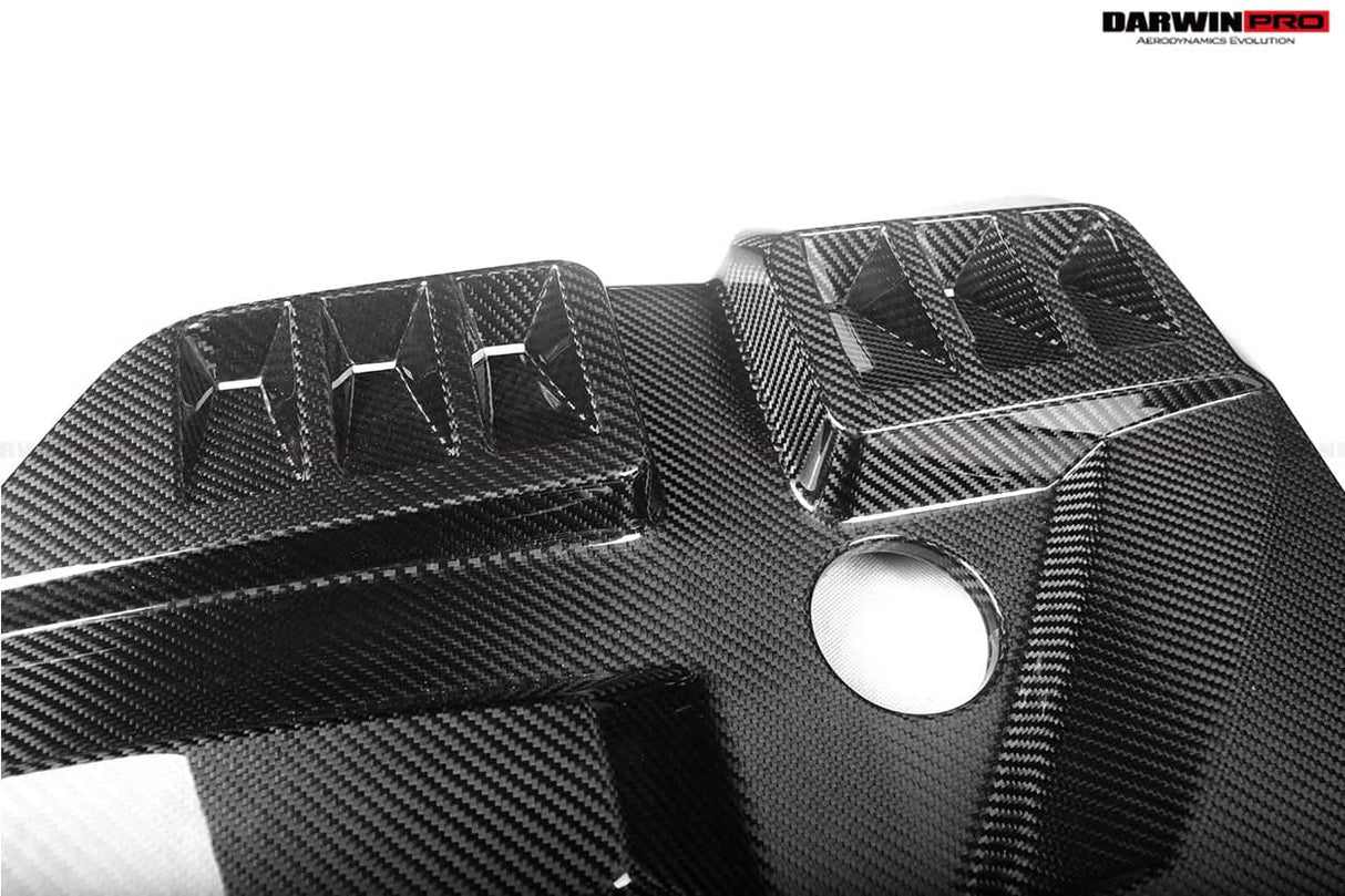 2021-UP BMW M2 M3 M4 Autoclaved Carbon Fiber Engine Cover DarwinPRO (OE) Fits G80, G82, G83, G87