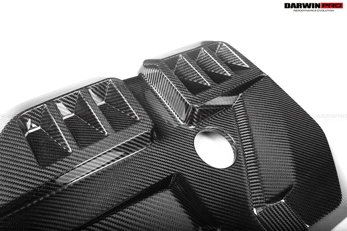 2021-UP BMW M2 M3 M4 Autoclaved Carbon Fiber Engine Cover DarwinPRO (OE) Fits G80, G82, G83, G87