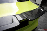 2021-UP BMW M4 G82 | 4 Series G22 Carbon Fiber Trunk Spoiler - DarwinPRO (BKSS)