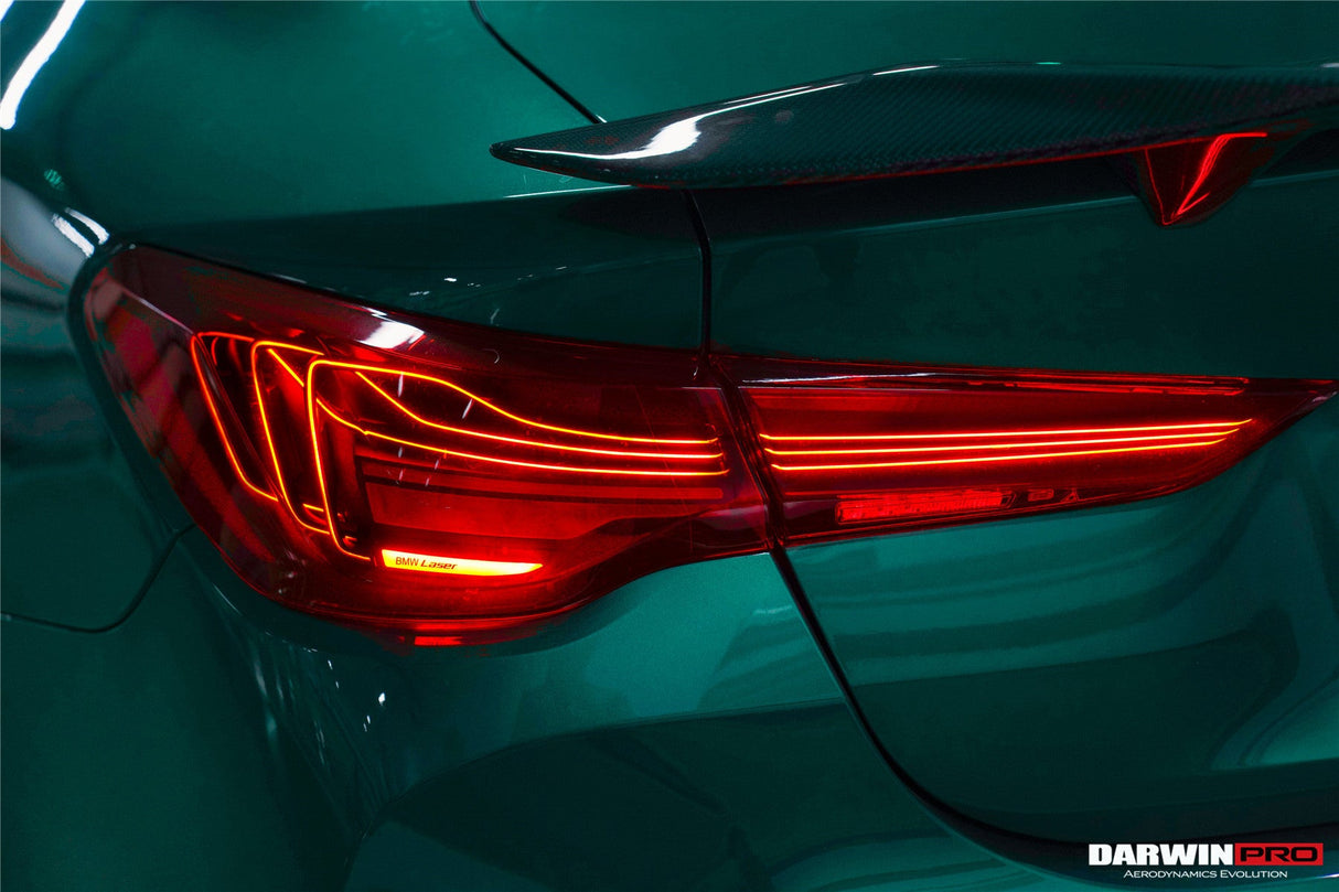 2021-UP BMW M4 G82 | 4 Series G22 Carbon Fiber Trunk Spoiler - DarwinPRO (BKSS)