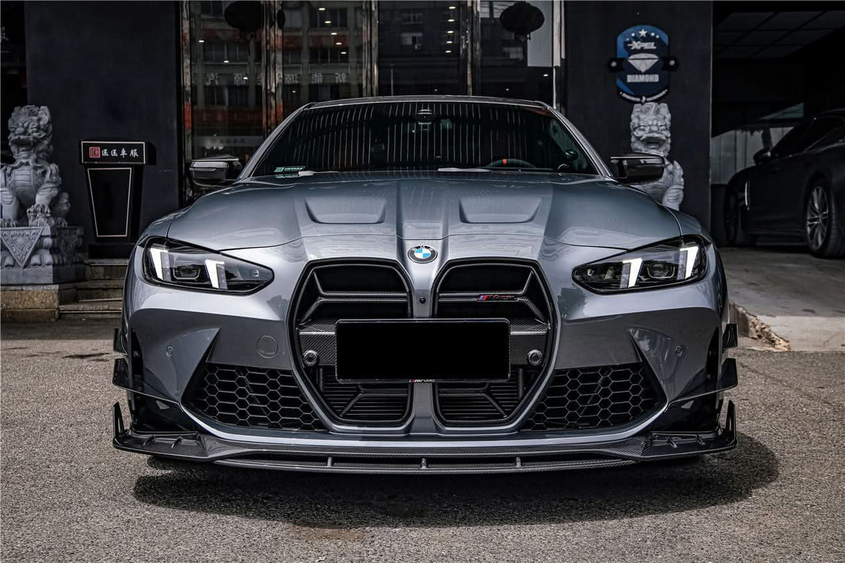 2021-UP BMW M3 G80 M4 G82 G83 BKSS Style Carbon Fiber Front Lip