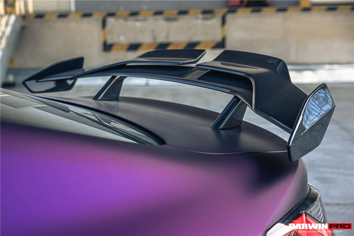 2021-UP BMW M4 G82 4 Series G22 BKSSII Style Carbon Fiber Trunk Spoiler Wing