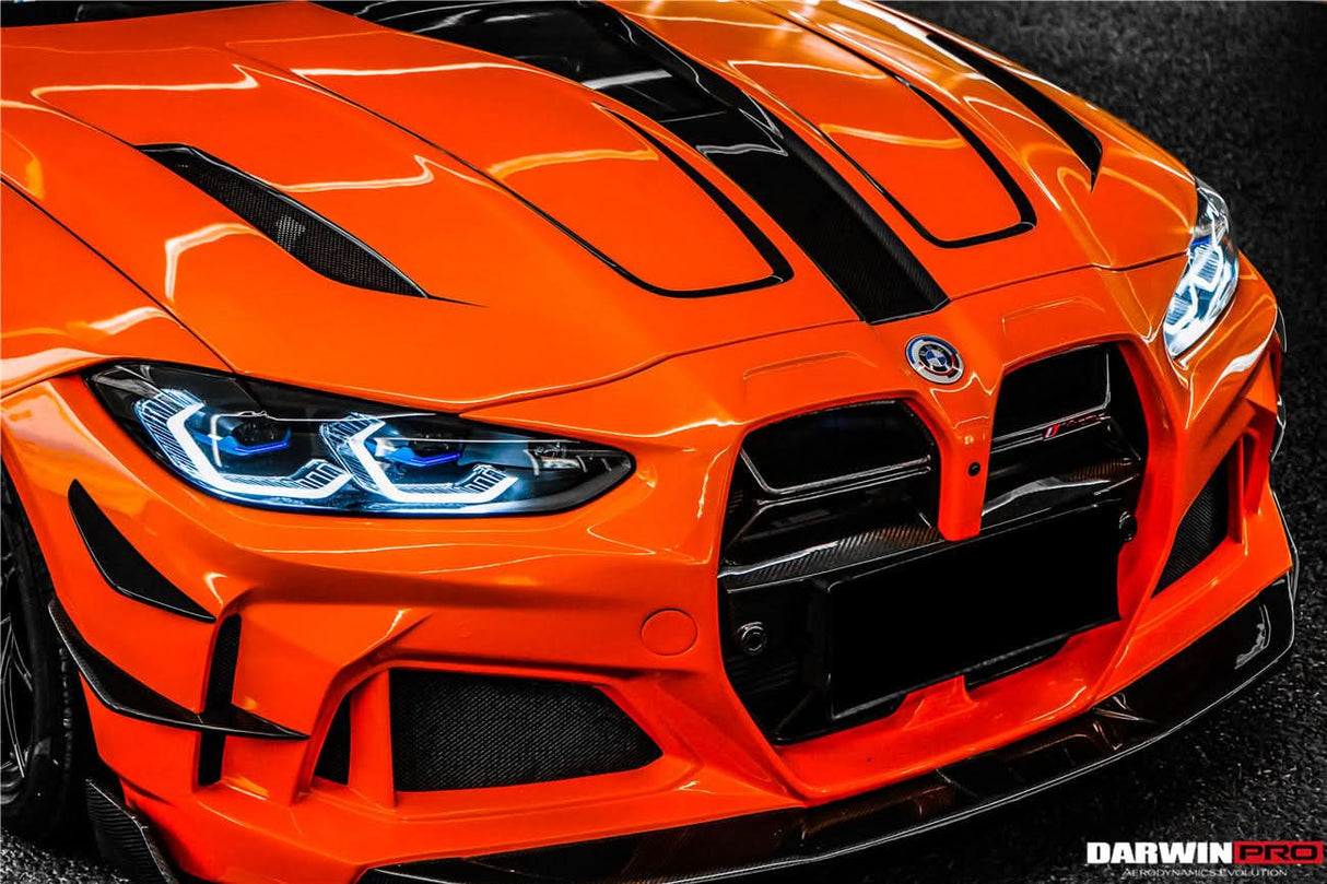 2021-UP BMW M3 M4 IMP Performance Carbon Fiber Hood DarwinPRO (iMP Design) Fits  G80, G81, G82, G83