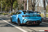 2021-UP BMW M4 G82 G83 BKSSII Style Rear Bumper with LED Light