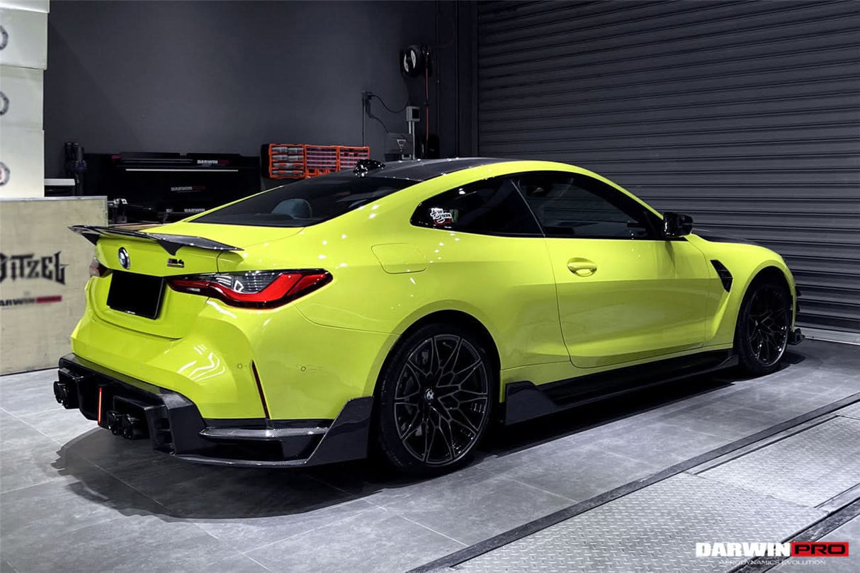 2021-UP BMW M4 G82 G83 BKSS Style Carbon Fiber Side Skirts