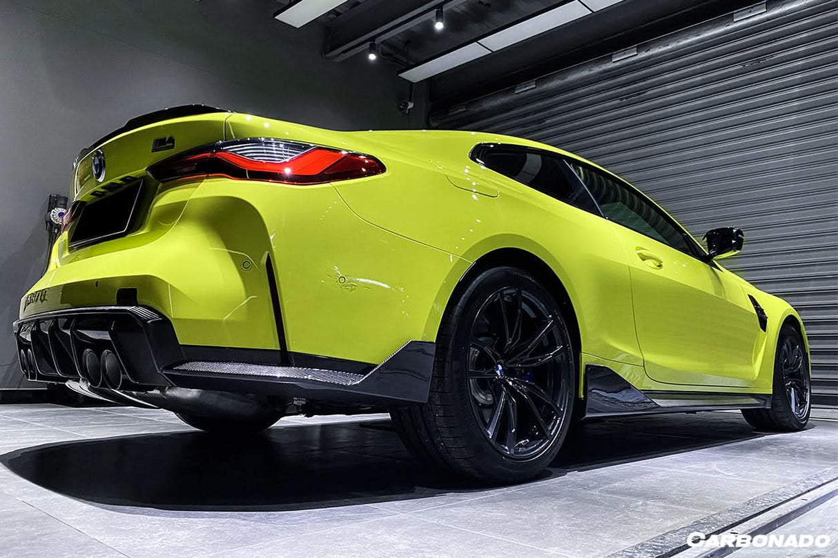 2021-UP BMW M4 G82 G83 OE Style Carbon Fiber Rear Caps