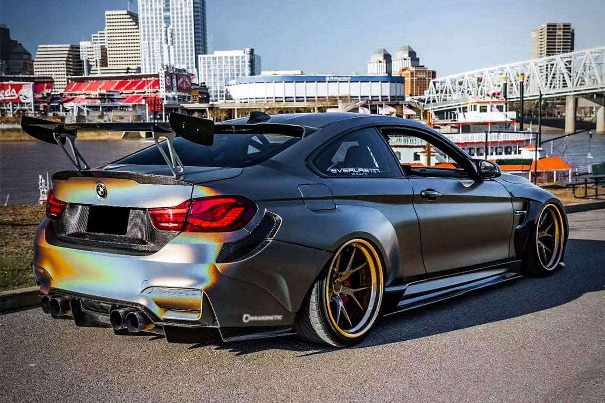 2014-2023 BMW M4 GTS2 Style Carbon Fiber Trunk Spoiler