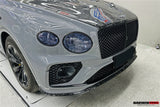 2021-2026 Bentley Bentayga Autoclave Carbon Fiber Front Lip Splittter DarwinPRO (V8S Style)