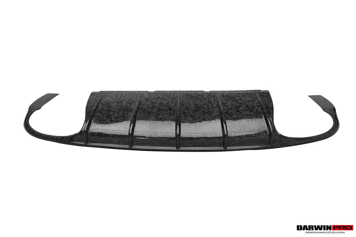 2021-2026 Bentley Bentayga Autoclave Carbon Fiber Rear Diffuser DarwinPRO (V8S Style)