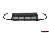 2021-2026 Bentley Bentayga Autoclave Carbon Fiber Rear Diffuser DarwinPRO (V8S Style)
