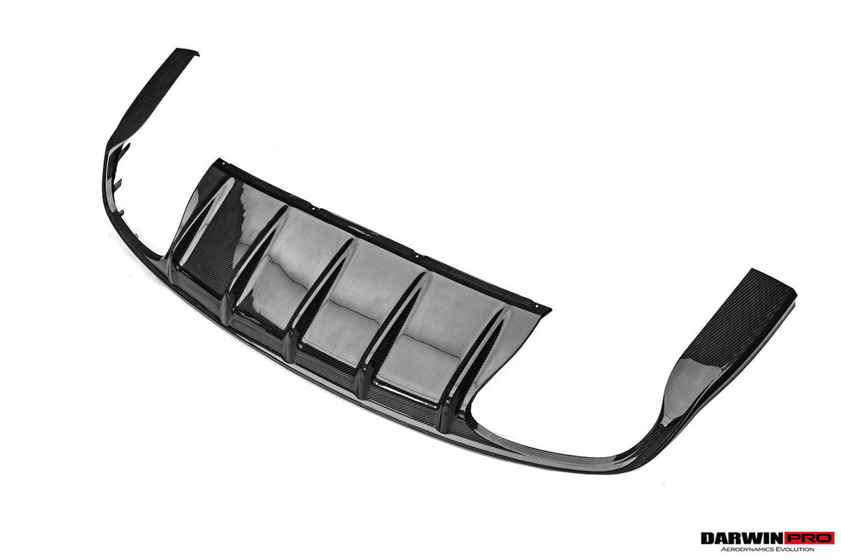 2021-2026 Bentley Bentayga Autoclave Carbon Fiber Rear Diffuser DarwinPRO (V8S Style)