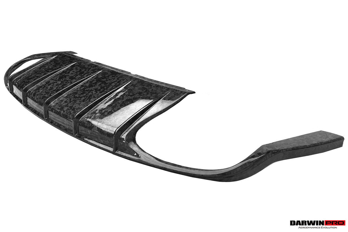 2021-2026 Bentley Bentayga Autoclave Carbon Fiber Rear Diffuser DarwinPRO (V8S Style)